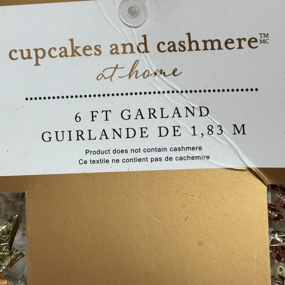 Cupcakes & Cashmere Jeweled and Beaded Fall Garland